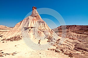 Mountain Castildetierra in Bardenas Reales Nature Park, Navarra, Spain