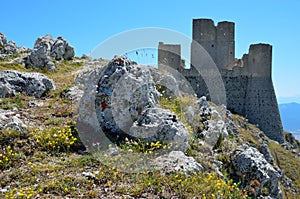 Mountain castle of Calascio