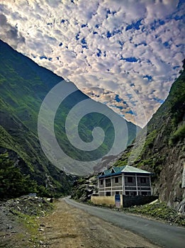 Mountain between chamba and bharmaur hp photo