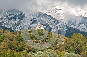 Mountain-chapel photo