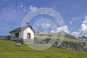 Mountain chapel in Tyrol