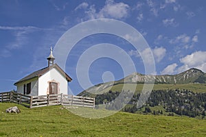 Mountain chapel in Tyrol