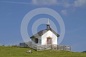 Mountain chapel in Tyrol