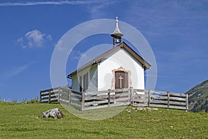 Mountain chapel in Tyrol