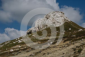 Mountain cliff photo