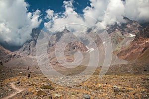 Mountain and clouds...perfect combination