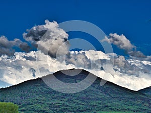 Mountain Clouds in Vega State Park