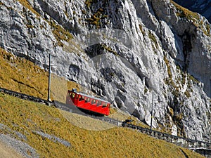 Mountain cogged railway