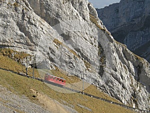 Mountain cogged railway