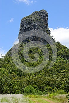 Mountain Coonowrin in Glass House Mountains region in Queensland photo