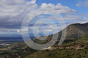 Mountain in Costa Brava in Spain