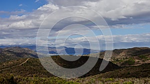 Mountain in Costa Brava in Spain