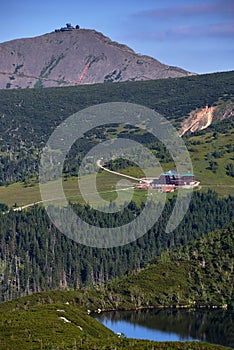 Mountain cottage in the Giant Mountains with views of the Sniezka