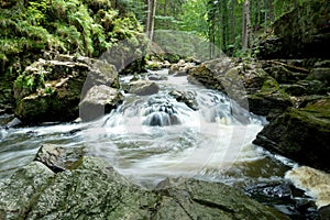 Mountain creek doubrava slow shutter speed