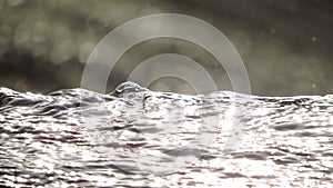 Mountain creek, stream, waterfall, stones - flowing running water background