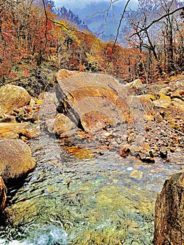 Mountain Creek wrapped in beautiful Fall foliage!