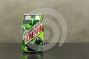 Mountain Dew is a carbonated soft drink brand produced and owned by PepsiCo.