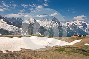 Mountain Dombai, Caucasus, Russia