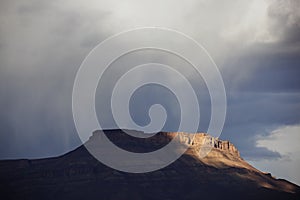 Mountain in the Draa Valley, Morocco.