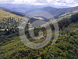 Mountain fall trevel