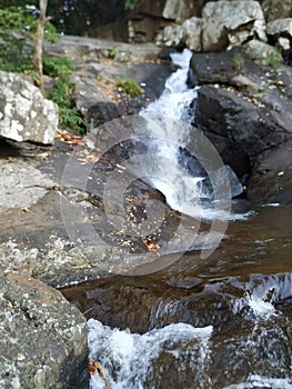 mountain fall, waterfall, kapildhara