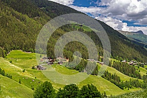 Montagna la Valle Sud Tirolo 