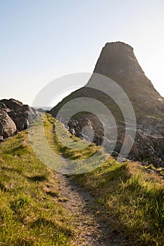 Mountain footpaths photo