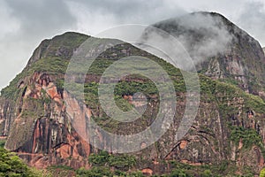 Mountain  and forest at Amboro park photo