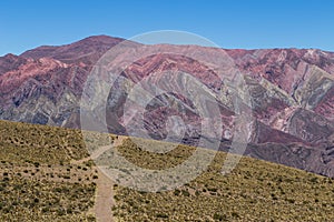 Mountain of fourteen colors, Quebrada de Humahuaca