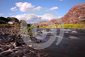 Mountain Fuji at Uruigawa river