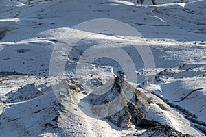 Mountain glacier VatnajÃ¶kull