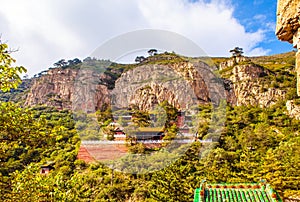 Mountain Hengshan(Northern Great Mountain) scene.