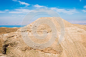 Mountain of The Herod's castle machareus Jordan