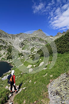 Mountain hiking