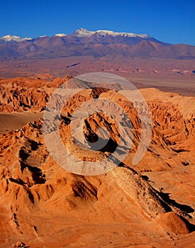 Mountain hills desert panorama Chile san Pedro de Atacama