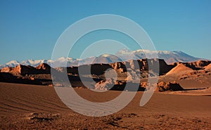 Mountain hills desert panorama Chile san Pedro de Atacama