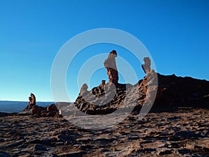 Mountain hills desert panorama Chile san Pedro de Atacama