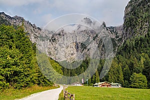 mountain Hoher Goell with Scharitzkehl Alm