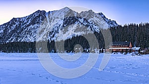 Mountain hotel on Popradskom Pleso