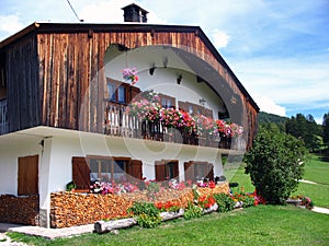 Mountain house in the Dolomites