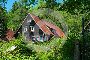 Mountain house in village of Schierke in Germany
