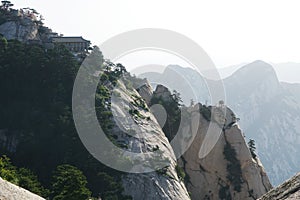 Mountain Huashan Chess Pavilion