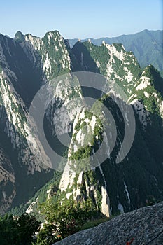Mountain Huashan Landscape