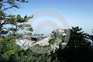 Mountain Huashan Landscape