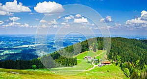 Mountain hut in the forest by Schliersee, Bavaria - Germany