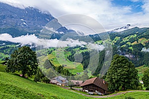 Mountain Hut in Grindelwald photo