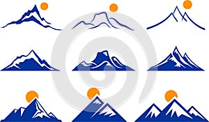 Mountain Icons