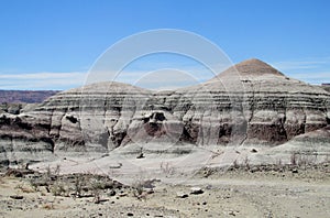 Mountain in Ischigualasto, Valle de la Luna