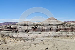 Mountain in Ischigualasto valley