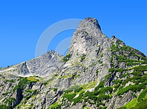 Mountain Jastrabia veza in High Tatras